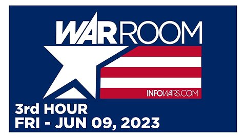 WAR ROOM [3 of 3] Friday 6/9/23 • ALEX'S SPECIAL TRUMP REPORT, News, Calls & Analysis • Infowars