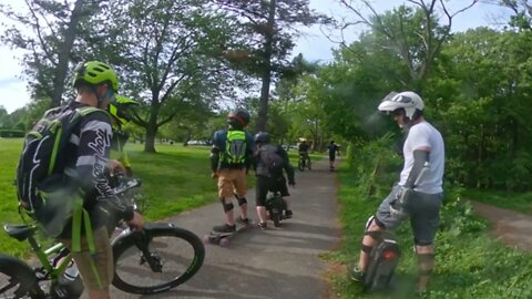 GROUP RIDE: June 5, 2021 High Falls downtown Rochester, NY to Charlotte Beach/Port of Rochester