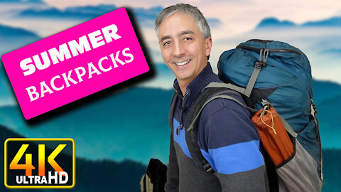 How Big Should a Summer Backpack for Backpacking Be? (4k UHD)