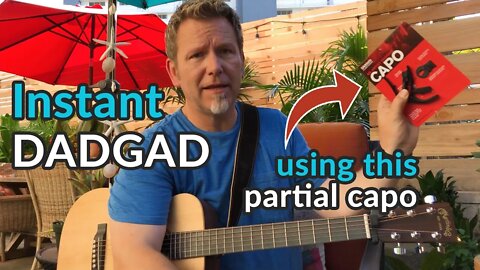 DADGAD Tuning — INSTANTLY - D'Addario Partial Capo - Guitar Discoveries #71