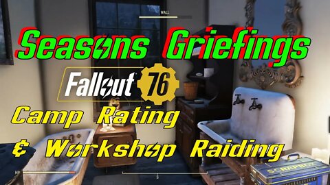 Fallout 76 Live with Lorespade Nov 29th 2020 Seasons Griefings In Effect