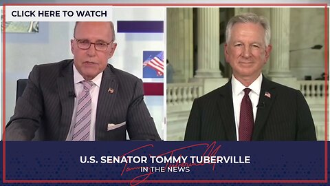 Senator Tuberville joins Kudlow to Discuss Biden's Mass Amnesty Executive Order