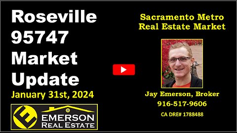 Roseville 95747 Real Estate Market Update