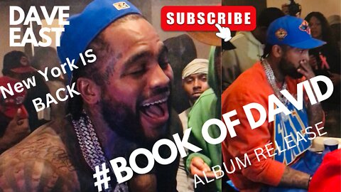 Dave East #BookofDavid listening Session