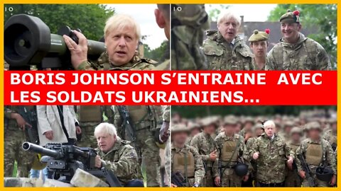 🔴⚡Boris Johnson déterminé à aller combattre en Ukraine