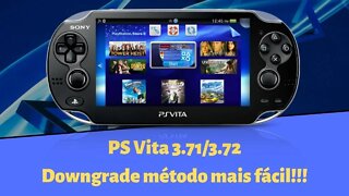PS Vita 3.71/3.72 Downgrade pra 3.65 e liberação permanente com ENSO, método fácil e rápido!