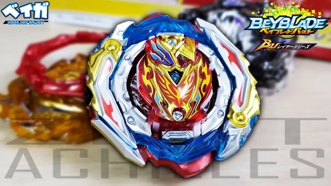 Análise B-201 ZEST ACHILLES .Il.Qt'-4 CUSTOMIZE SET - Beyblade Burst Ultimate