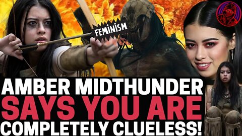 Prey Actress AMBER MIDTHUNDER GOES OFF! Claims ANY Criticism Of PREY Is Only From IGNORANT PEOPLE!