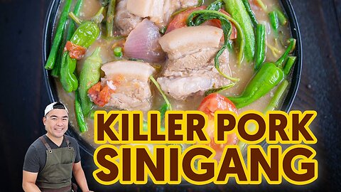 Gener's first attempt to cook Pork Sinigang - #shorts