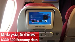 Malaysia Airlines A330 eXperience: MH72 Kuala Lumpur to Hong Kong (economy class)