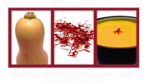 Comment Faire un Potage de Courge Butternut au Safran