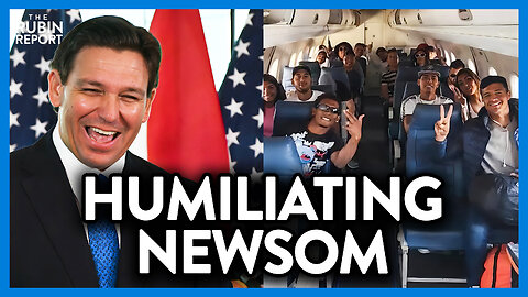 Gavin Newsom Publicly Humiliated When DeSantis Brings His Receipts | DM CLIPS | Rubin Report