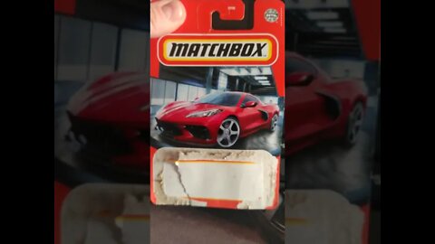 matchbox corvette c8 parece ferrari #shorts