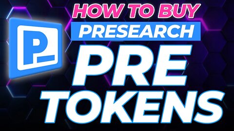 How To Buy Presearch Tokens (2022) | PRE presearch token