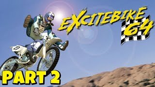 Let's play Exitedbikes 64 - Part 2 - Silver round rookie race