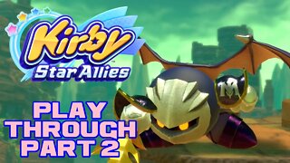 🥰💞🎮 Kirby Star Allies - Part 2 - Nintendo Switch Playthrough 🎮💞🥰 😎Benjamillion