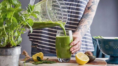 GREEN BREAKFAST SMOOTHIE DIET | for weight loss