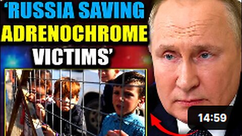 Putin Vows To Shut Down Hollywood Adrenochrome Supply Chain