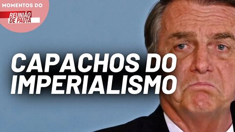 Imprensa burguesa quer que Bolsonaro se posicione contra a Rússia | Momentos do Reunião de Pauta