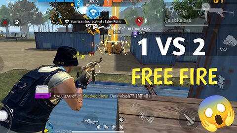 1VS 2🤯Destroyed In Seconds free fire highlights