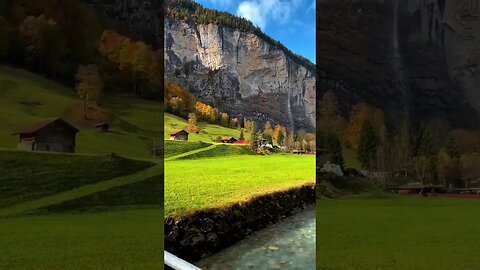 📍 Lauterbrunnen, Switzerland 🇨🇭 #shorts #fypシ