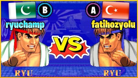 Street Fighter II': Champion Edition (ryuchamp Vs. fatihozyolu) [Pakistan Vs. Turkey]