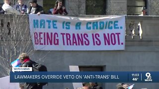 Kentucky lawmakers override veto on transgender bill