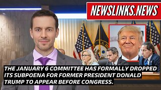 The January 6 Committee has formally dropped its subpoena for former President Donald Trump