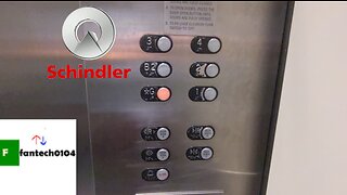 Schindler Hydraulic Elevator @ Mall at Short Hills Teal Parking Garage - Millburn, New Jersey