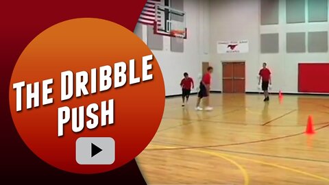 Basketball Offense - The Dribble Push - Coach Al Sokaitis