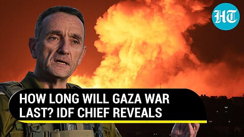 IDF Chief’s Big Remark On Gaza War & Bid To Eradicate Hamas; ‘No Magic Bullet…’ | Watch