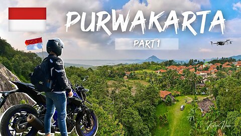 Jakarta to Purwakarta 🇮🇩 Part 1 - Traveling by motorbike in Indonesia.