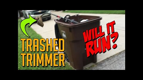 TRASHED Troy Bilt Trimmer...You Won't BELIEVE What Killed It!