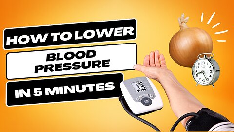 [Incredible] How to lower blood pressure in 5 minutes - Hypertensive crisis - Control blood pressure
