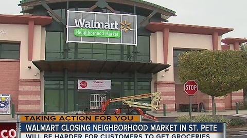 Walmart to close St. Petersburg Neighborhood Market