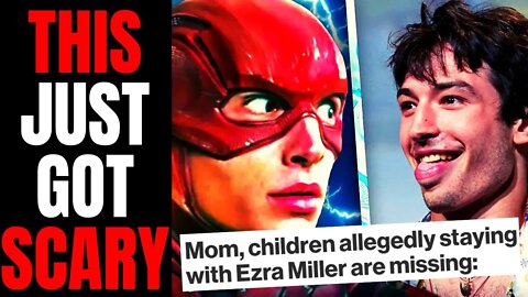 Ezra Miller DISASTER Takes A Scary Turn | Mother, Children Staying With The Flash Star Are MISSING