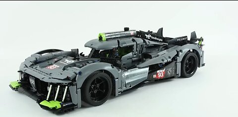 LEGO TECHNIC 42156 PEUGEOT 9X8 24H Le Mans Hybrid Speed Build - Brick Builder