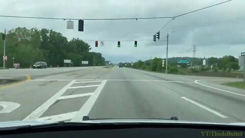 Tesla Model Y Police Cruiser Chase a Ford Mustang