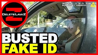 Super Cop Bust College Girl for Fake ID: GOT HER!