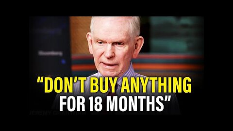 What's Coming Is WORSE Than a Recession- - Jeremy Grantham