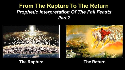 9/16/23 TER From The Rapture To The Return - Prophetic Interpretation Of The Fall Feasts - Part 2