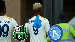 Sassuolo Vs Napoli Italy Serie A