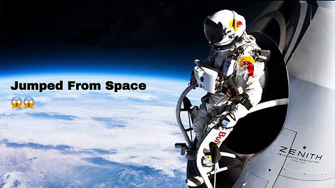 Man Jumped From Space | World Record Supersonic Freefall
