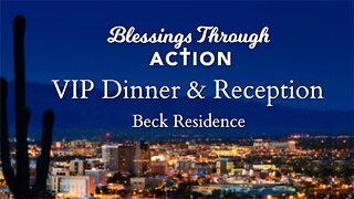 Blessings Through Action VIP Dinner & Reception | FULL EVENT (ft. Dr. Ben Carson)