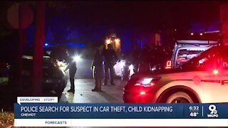 Car stolen in Cheviot with child inside