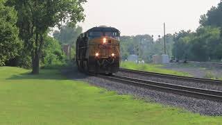 CSX Manifest Mixed Freight Train From Berea, Ohio July 5, 2021