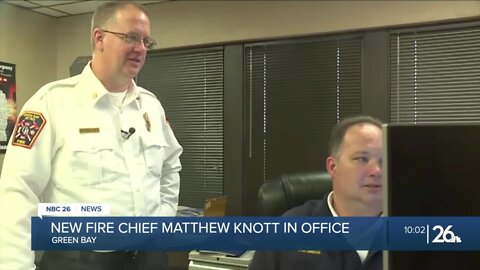 New Green Bay Metro Fire Chief Matthew Knott: 'Absolutely ready for this'