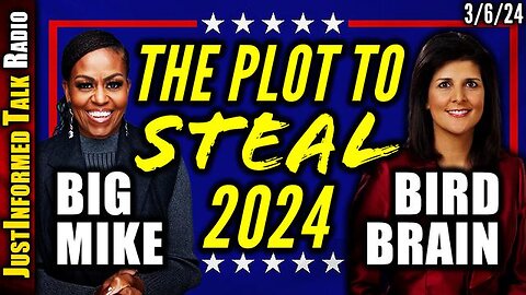 WILL THE DEEP STATE TRY TO STEAL 2024 BY RUNNING BIG MIKE WITH BIRDBRAIN?