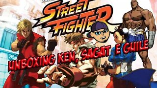 Street Fighter Ken, Sagat e Guile- Coleção Street Fighter Planeta Deagostini Unboxing