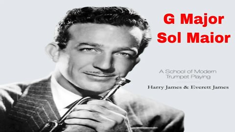 Harry James Trumpet Method - G Major Quarter Notes Exercises / Exercícios de Sol Maior e Semínimas